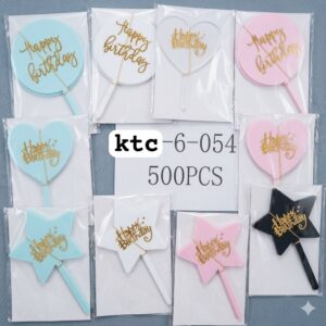 ktc 08 fancy topper 10pcs in a packet