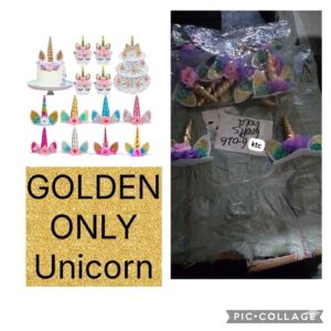 ktc 027 golden unicorn topper