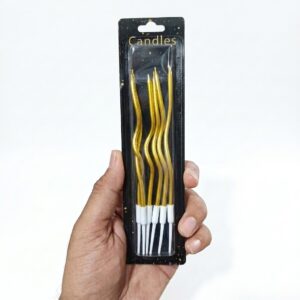 ktc 036 twisted candle mix color and golden
